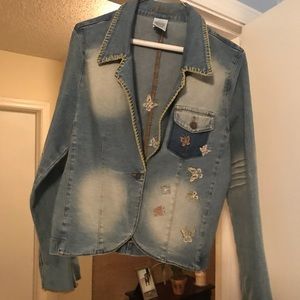 Hippie Jeans butterfly jean jacket